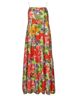 Hibiscus Fidji Maxi Dress