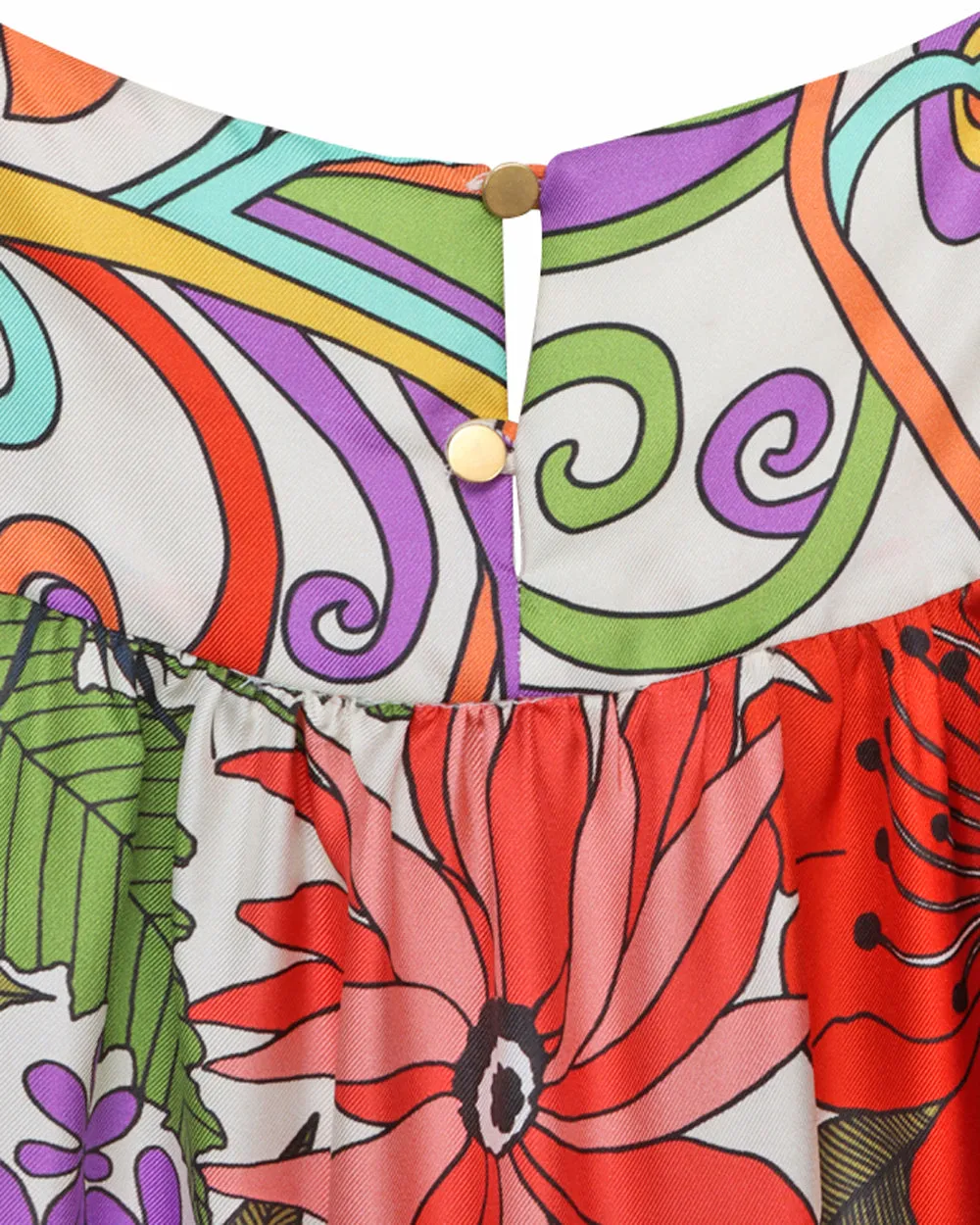 Hibiscus Fidji Maxi Dress