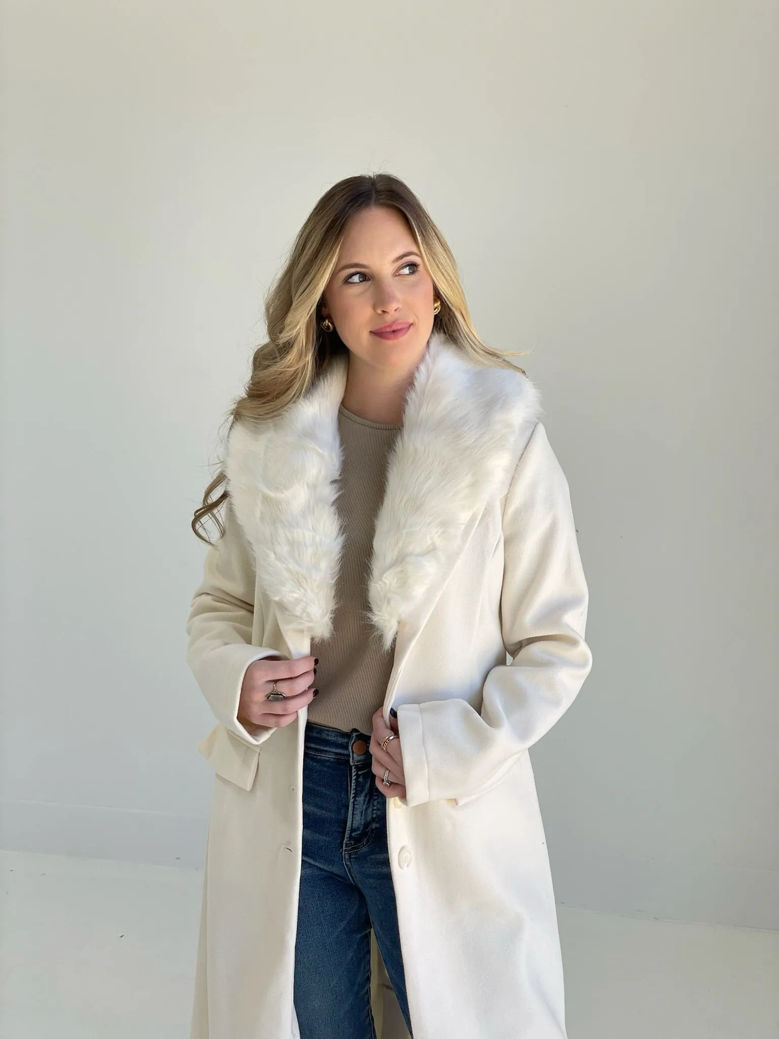 Highlands Coat - Ivory