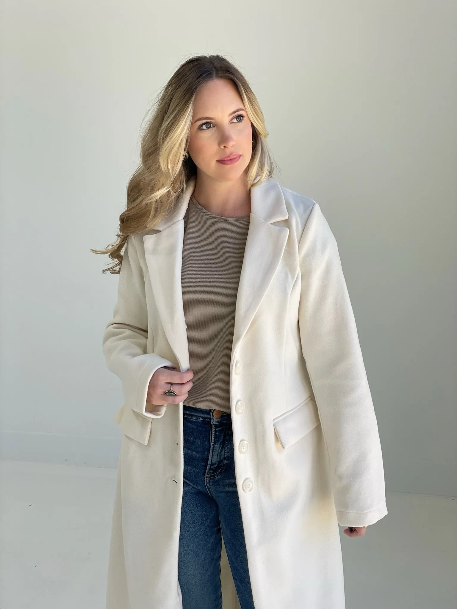 Highlands Coat - Ivory