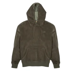 Hikerdelic Corduroy Hoodie Khaki