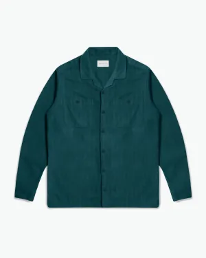 Hiro Shirt - Deep Teal Corduroy