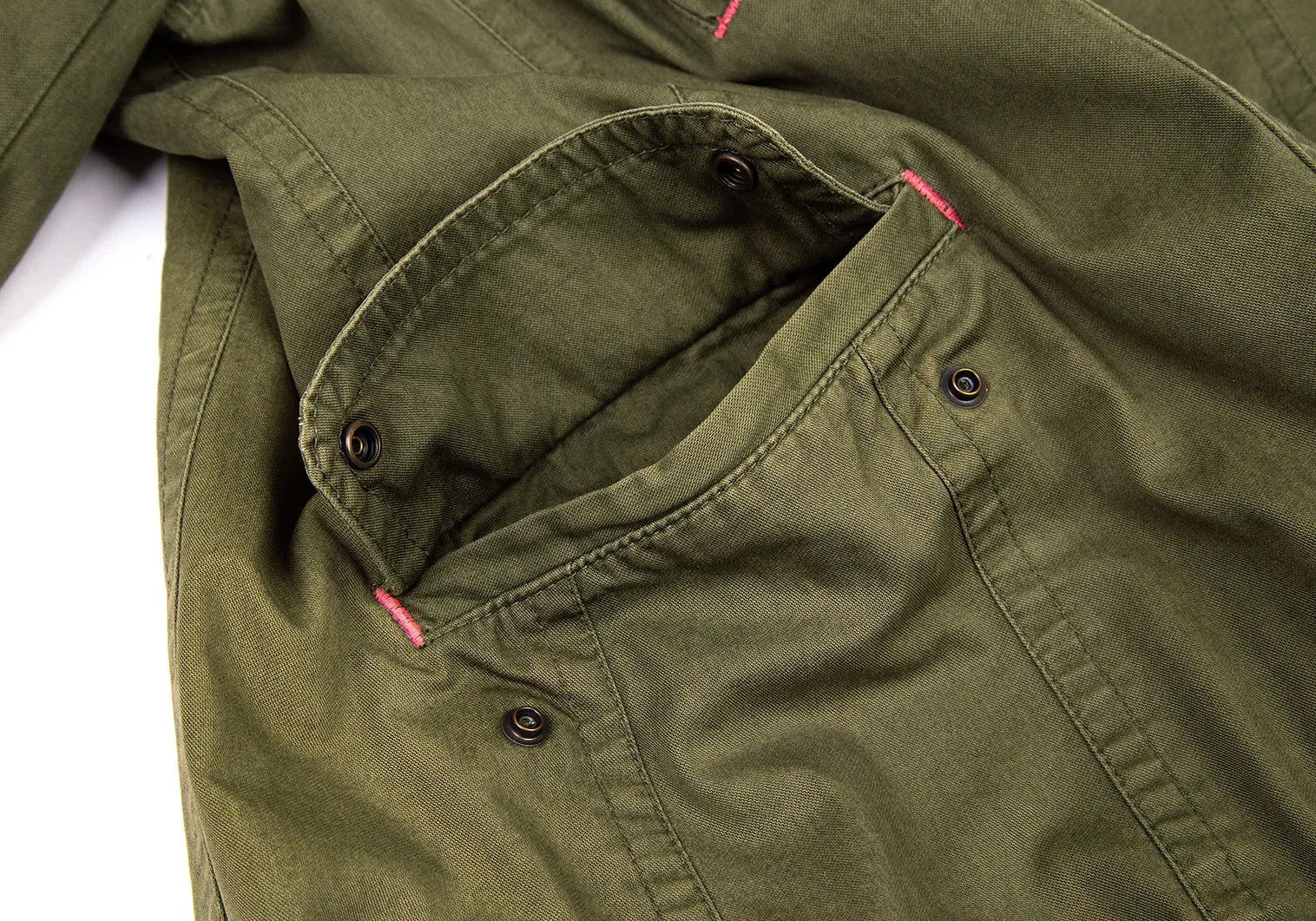 HYSTERIC GLAMOUR  JAPAN. Military Green Fur Military Blouson Jacket/Coat