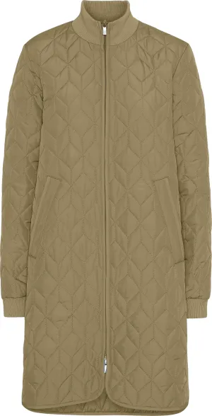 Ilse Jacobsen Women&#x27;s Padded Quilt Coat Sage | Buy Ilse Jacobsen Women&#x27;s Padded Quilt Coat Sage here | Outnorth