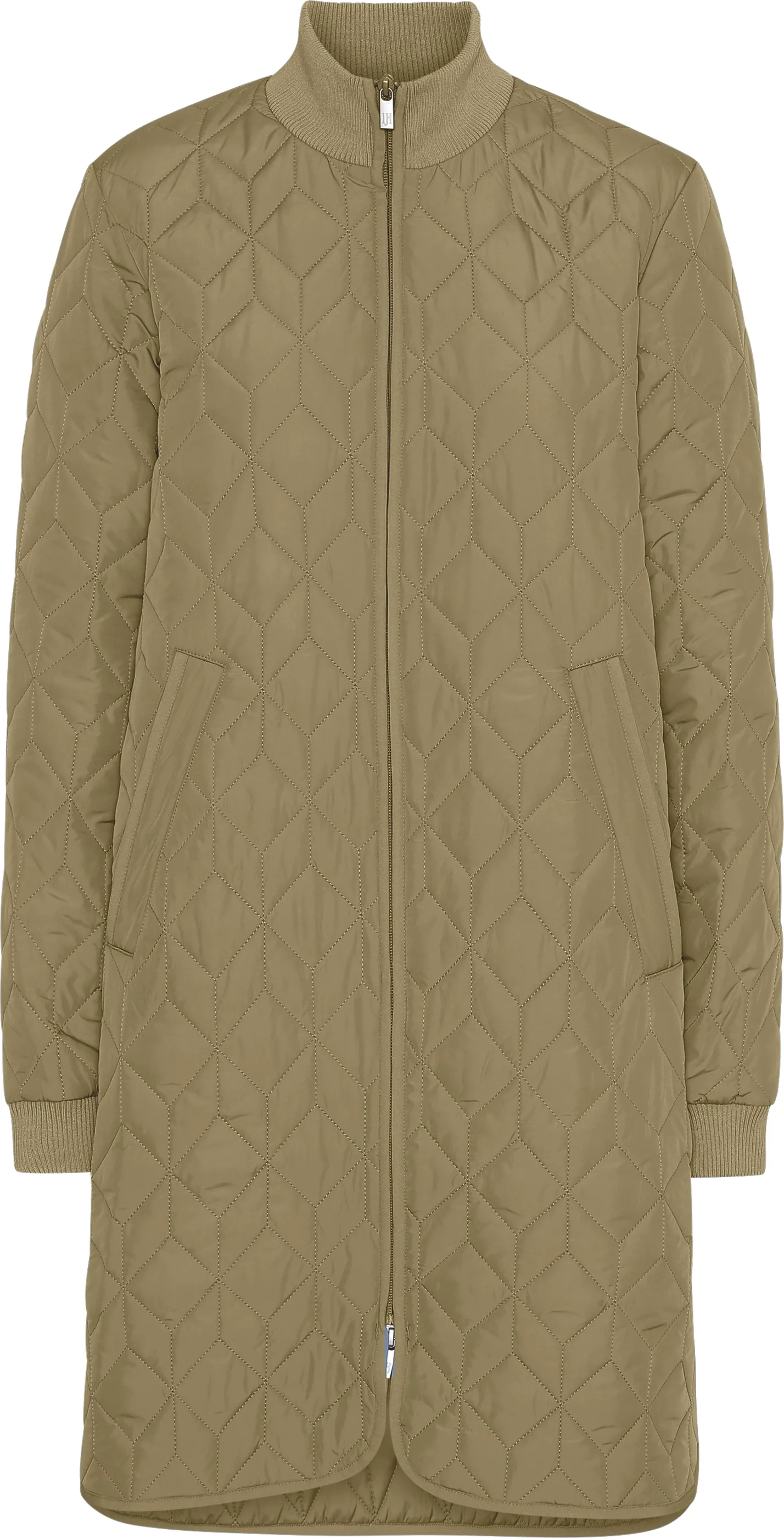Ilse Jacobsen Women&#x27;s Padded Quilt Coat Sage | Buy Ilse Jacobsen Women&#x27;s Padded Quilt Coat Sage here | Outnorth