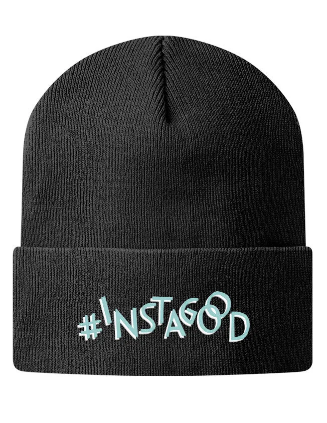 #Instagood Knit Beanie