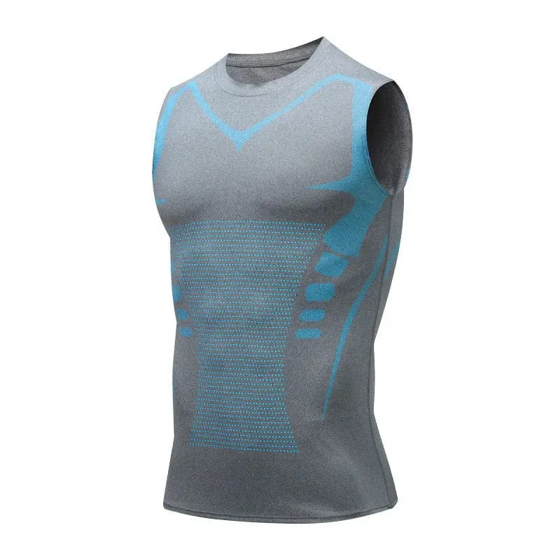 IONICFIT™ | SLIMMING COMPRESSION TANK TOP FOR MEN