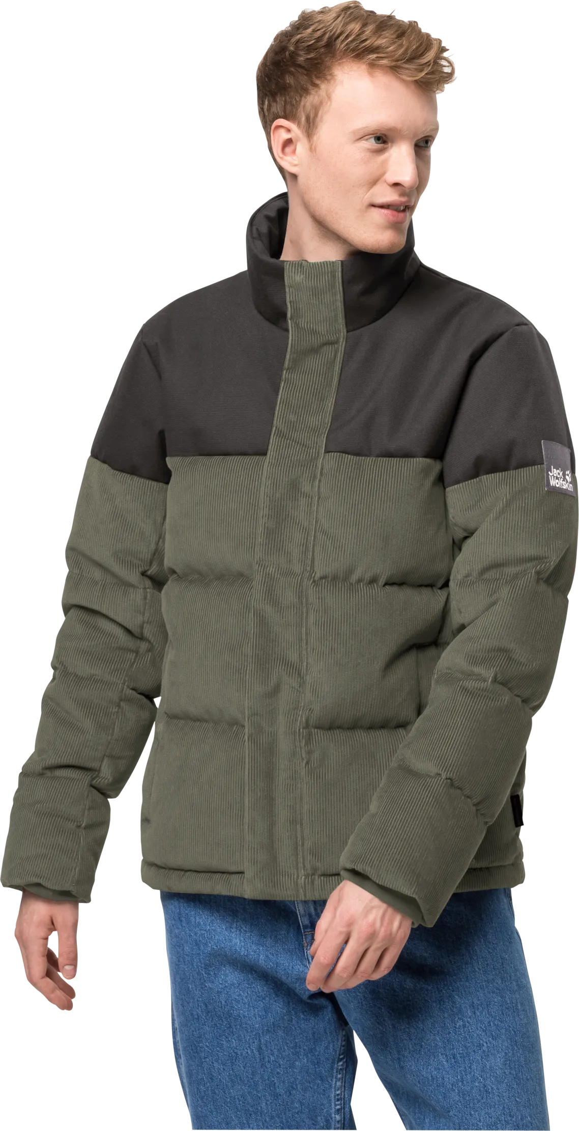 Jack Wolfskin Men&#x27;s Nature Corduroy Jacket Dusty Olive | Buy Jack Wolfskin Men&#x27;s Nature Corduroy Jacket Dusty Olive here | Outnorth