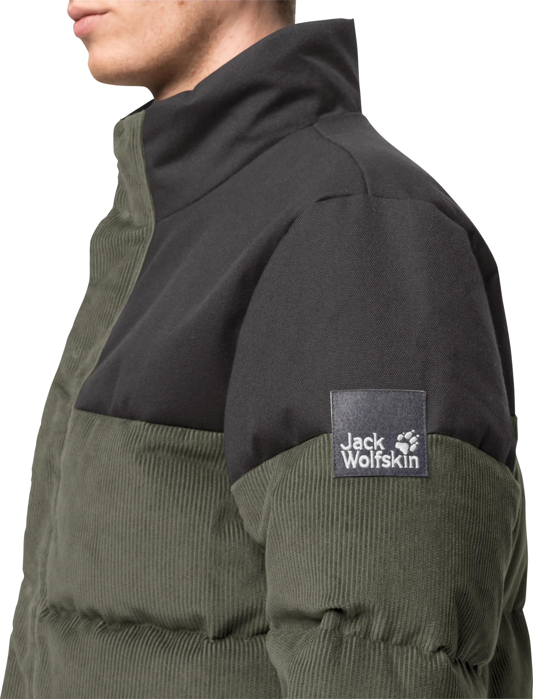 Jack Wolfskin Men&#x27;s Nature Corduroy Jacket Dusty Olive | Buy Jack Wolfskin Men&#x27;s Nature Corduroy Jacket Dusty Olive here | Outnorth