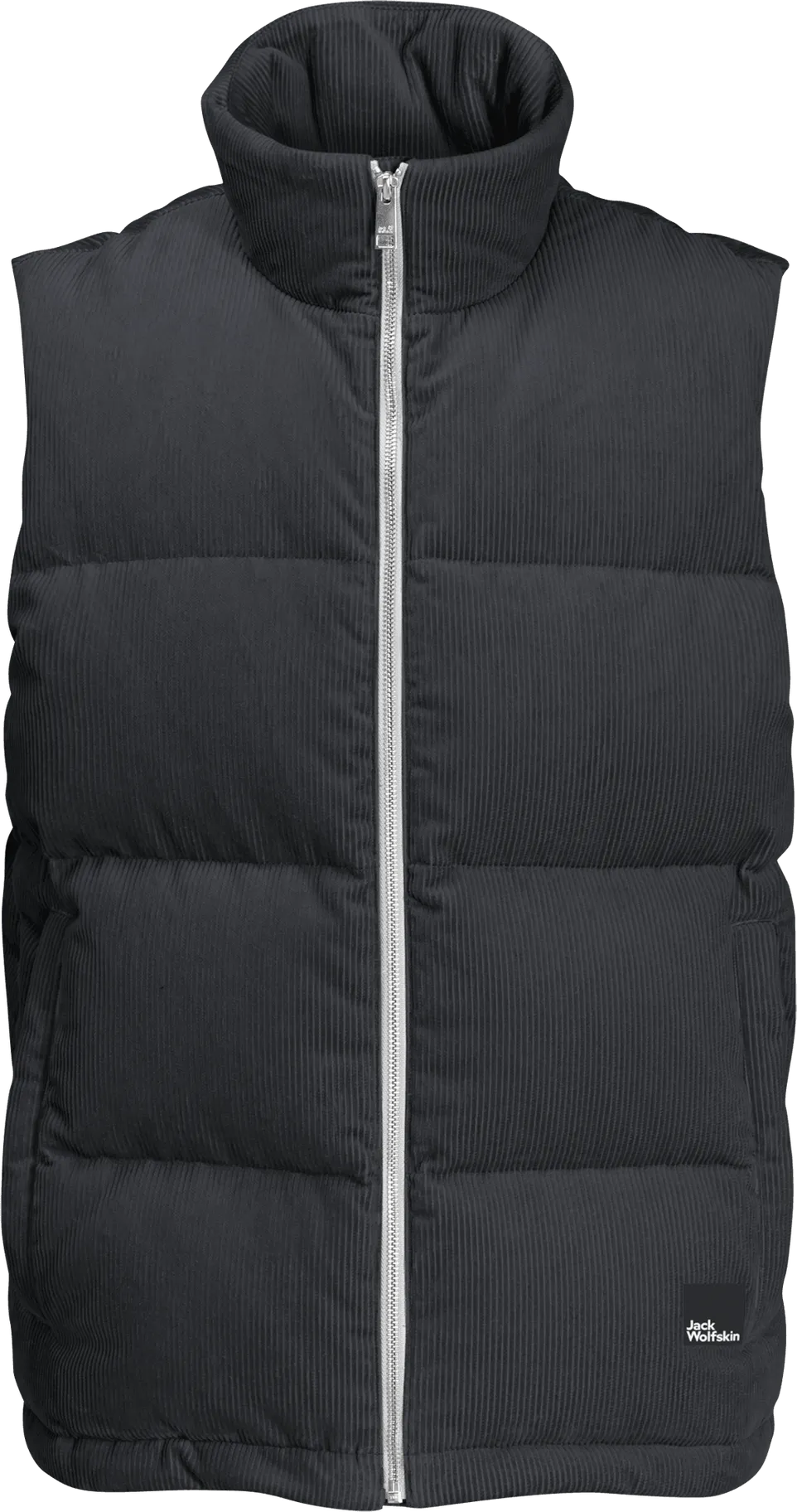 Jack Wolfskin Men&#x27;s Nature Corduroy Vest Phantom | Buy Jack Wolfskin Men&#x27;s Nature Corduroy Vest Phantom here | Outnorth