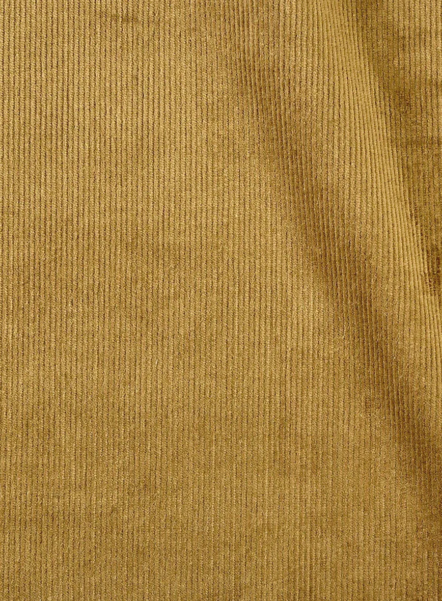 Khaki Stretch Pin Corduroy Jacket