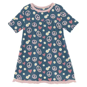 KicKee Pants Classic S/S Swing Dress