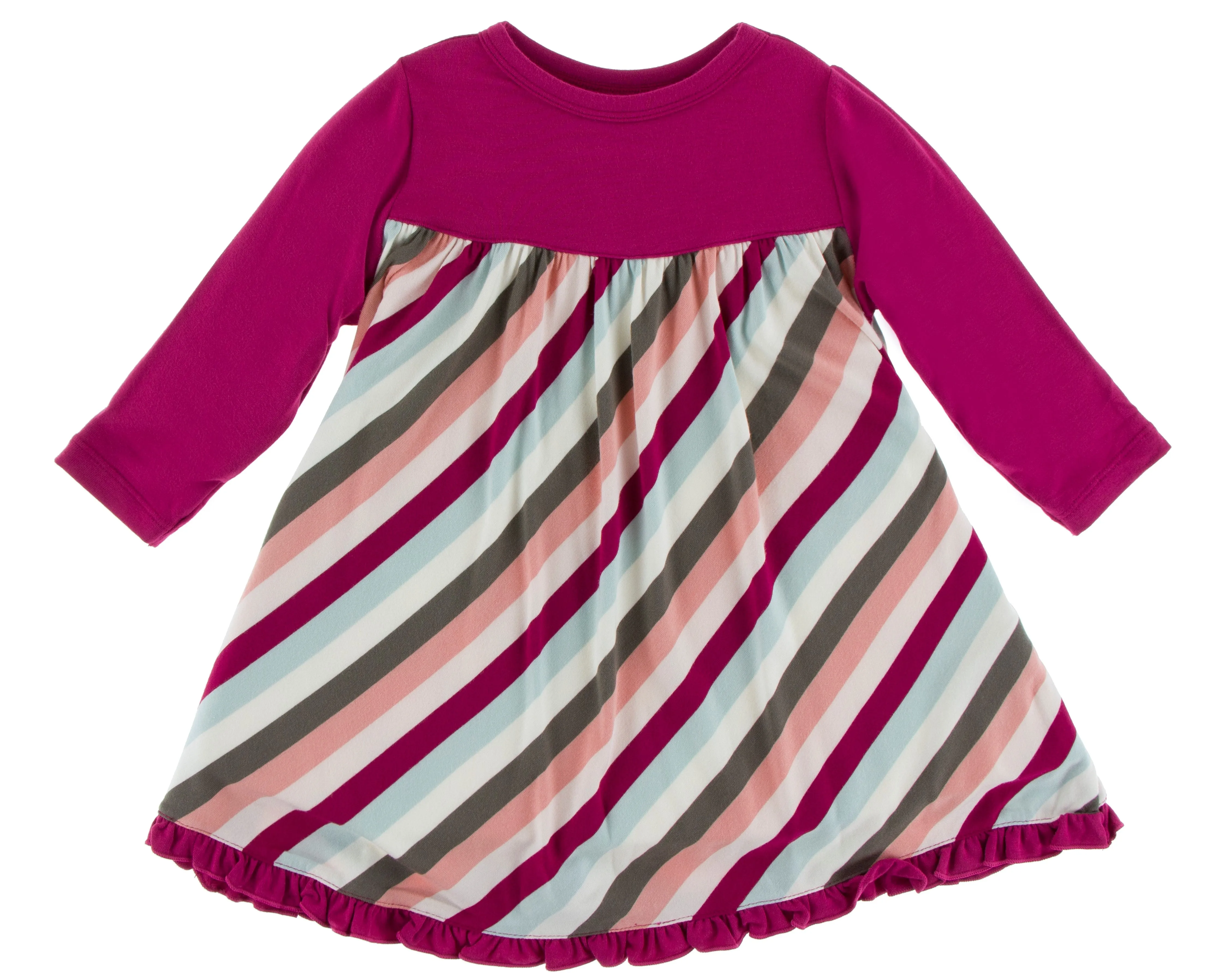 KicKee Pants Geology Stripe L/S Swing Dress