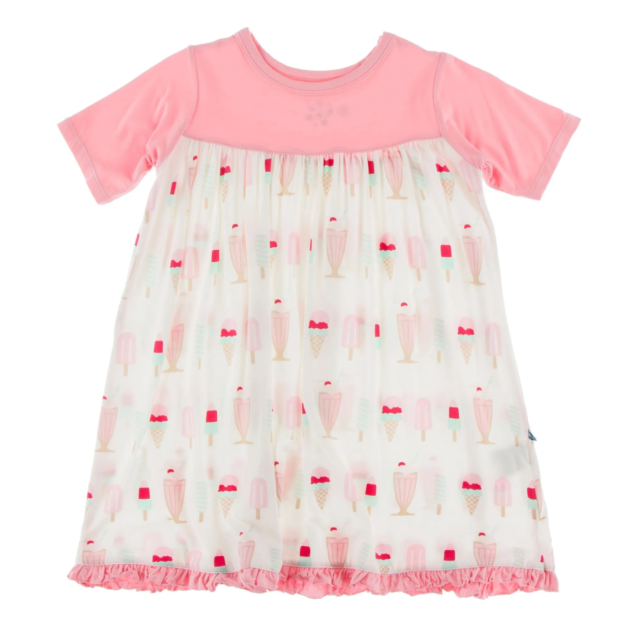KicKee Pants Natural Ice Cream Shop Classic S/S Swing Dress