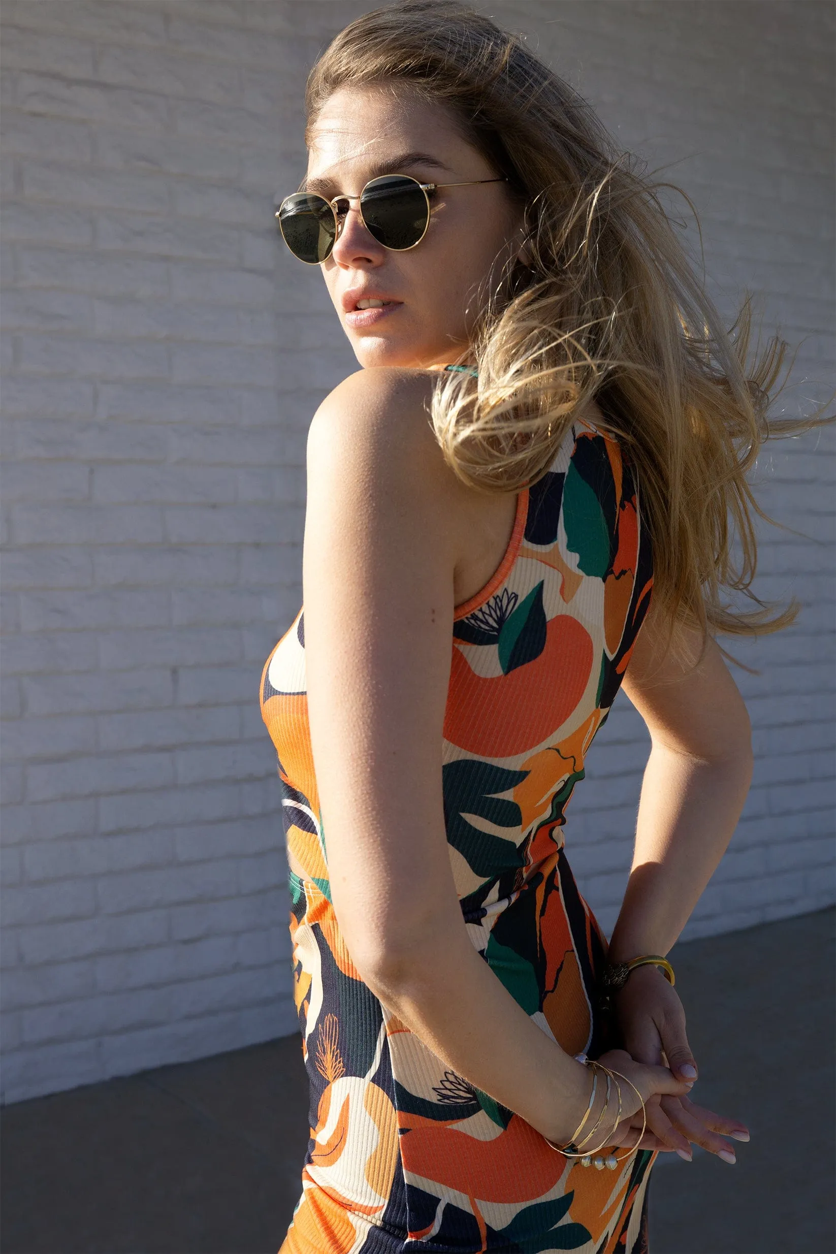 Krista Twist Dress - Lush