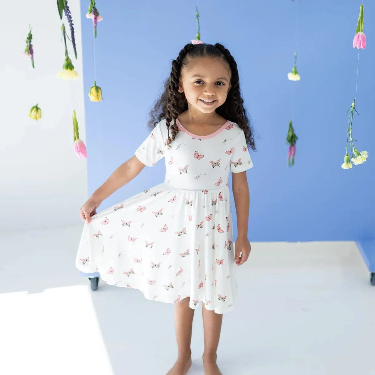 Kyte BABY Twirl Dress in Butterfly