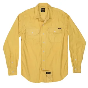 Long Sleeve Notch Flap Shirt 28-Wale Light Weight Corduroy - Dijon