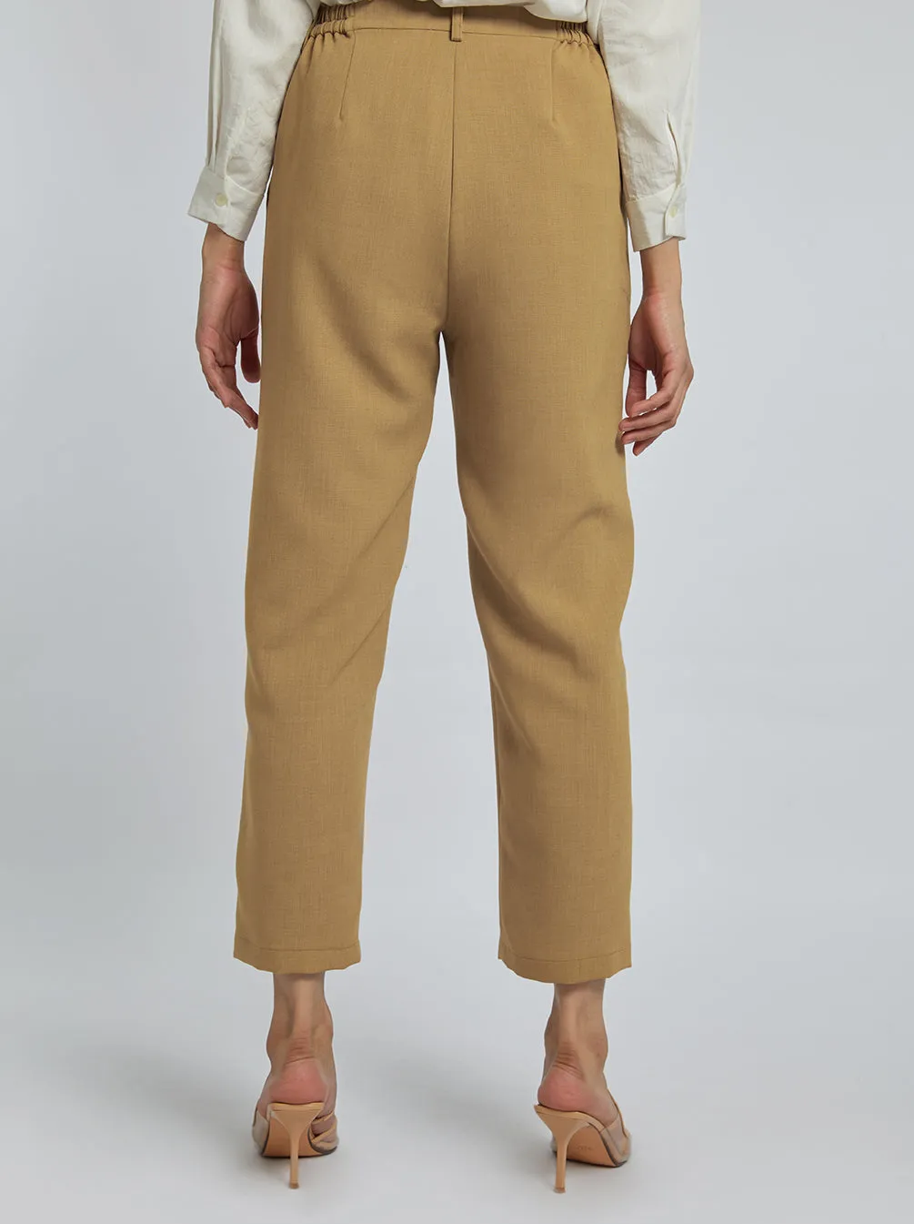 MARLOW PANTS PLAIN CAMEL