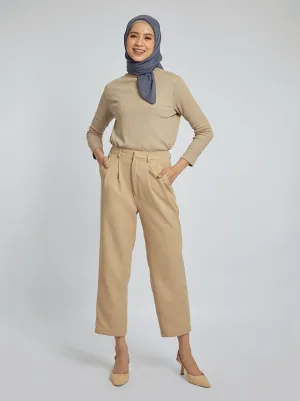 MARLOW PANTS PLAIN MOCHA