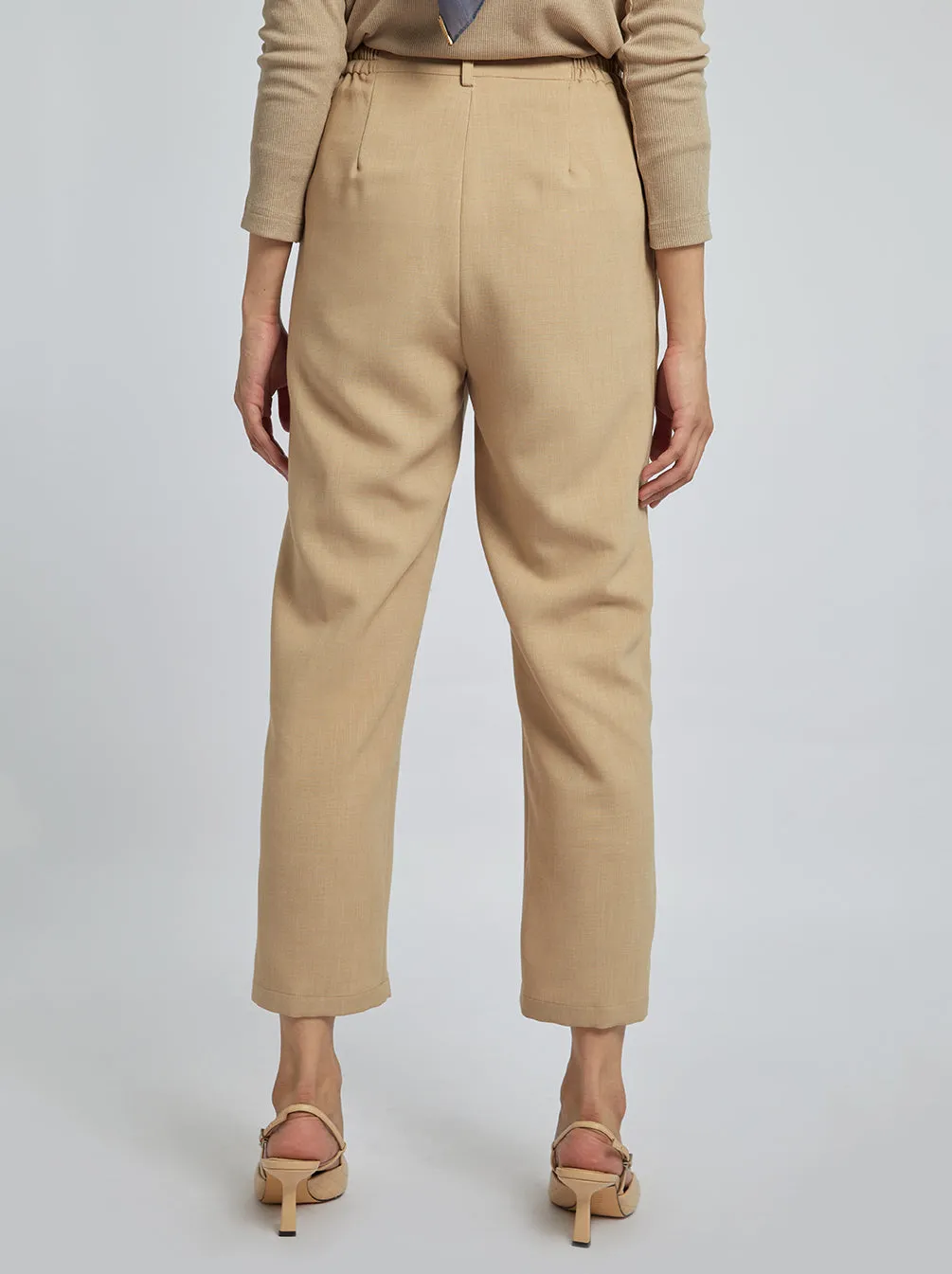 MARLOW PANTS PLAIN MOCHA