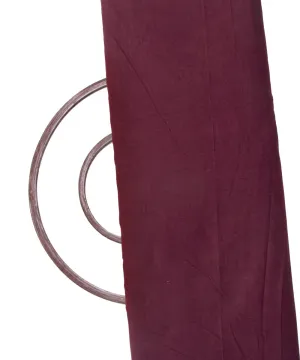 Maroon Colour Plain Corduroy Fabric