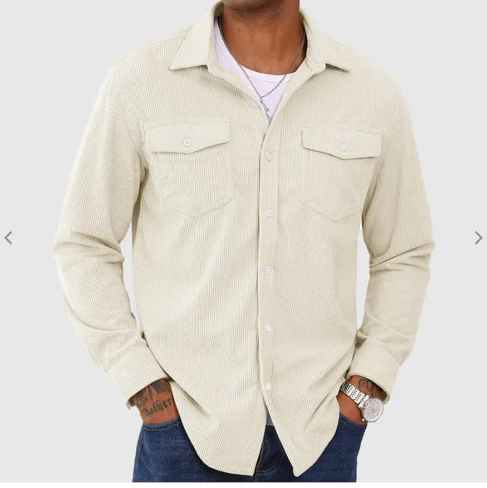 Men's Outer Wear Europe And America Shirt