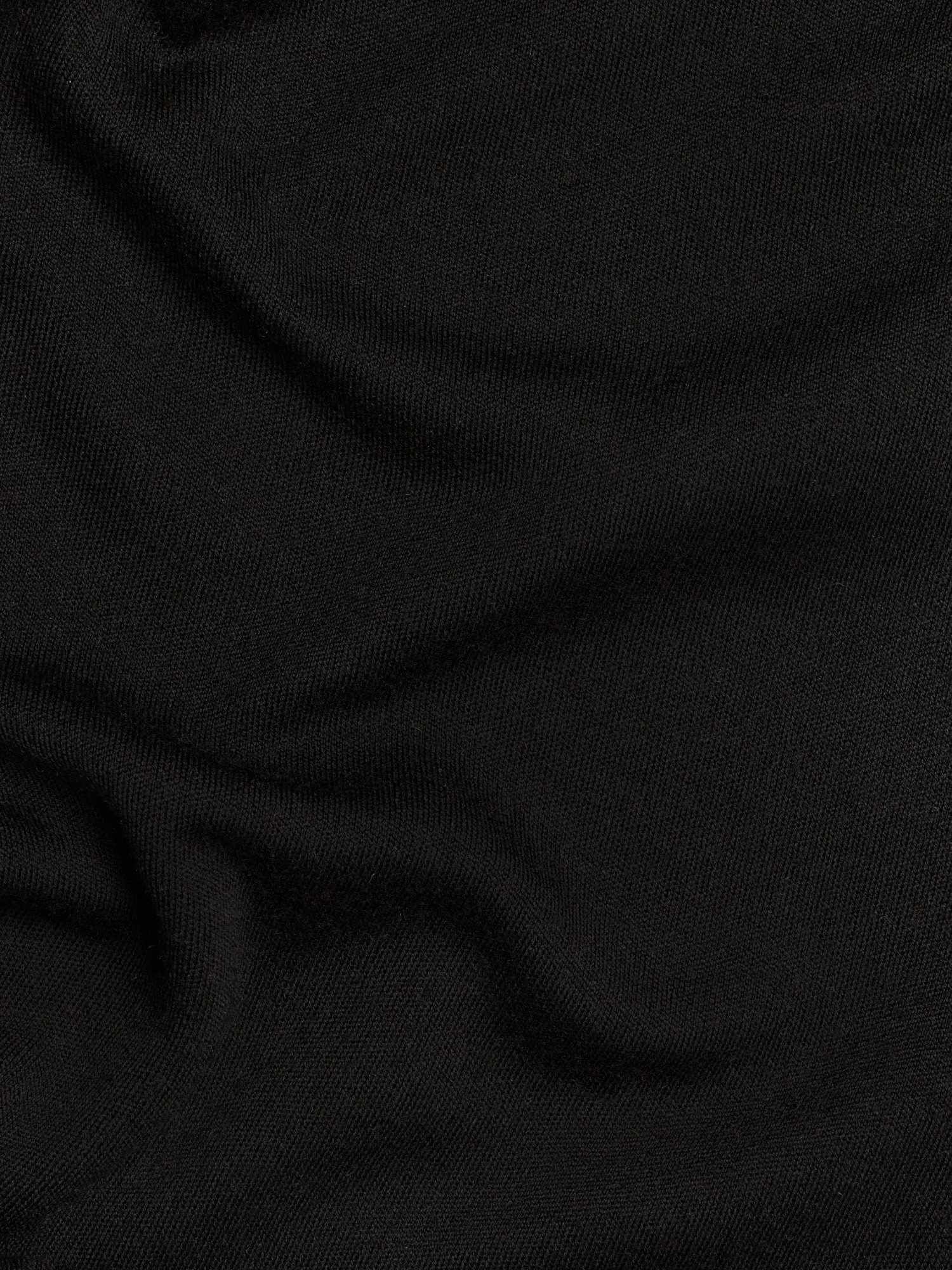 Merino Wool Track Pants—black