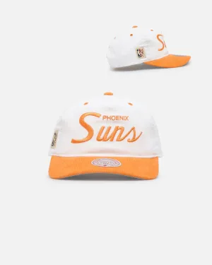 Mitchell & Ness Phoenix Suns 'Pastel Corduroy' Deadstock Snapback White Cream/Orange