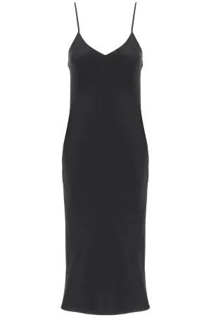 Norma Kamali midi crêpe slip dress