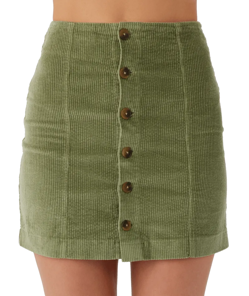 O'Neill Delilah Skirt-Oil Green