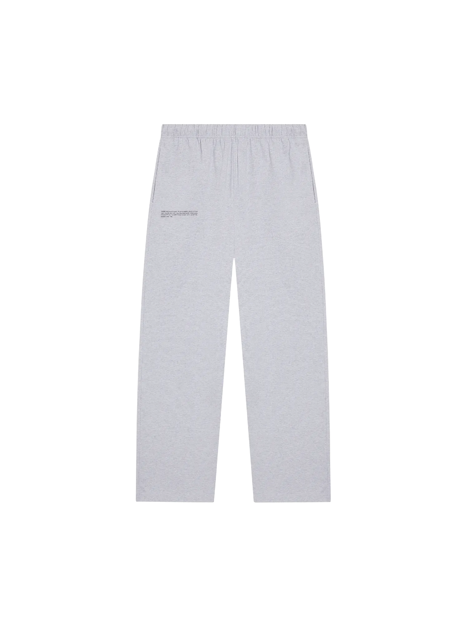 Organic Cotton Pajama Track Pants with C-FIBER™—grey marl