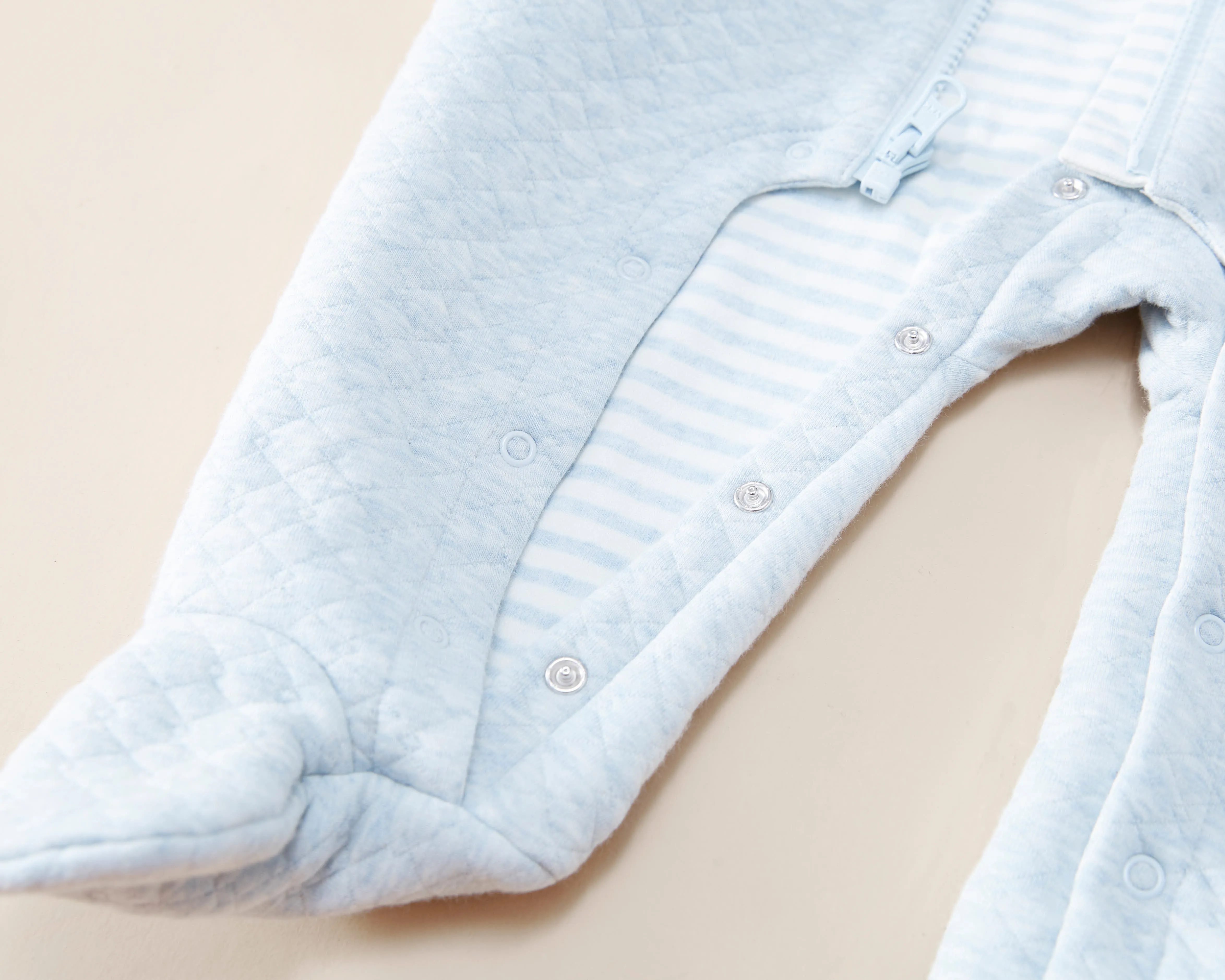 Padded Romper with Fluffy Gilet