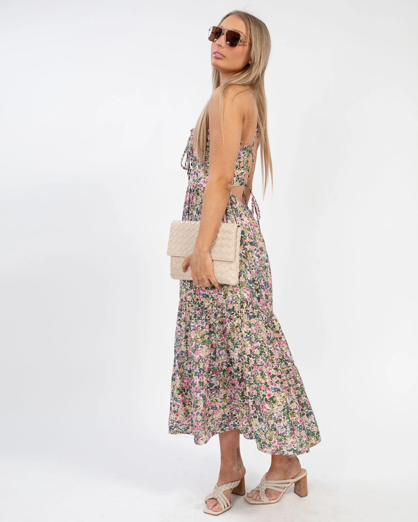 Picturesque Midi Dress