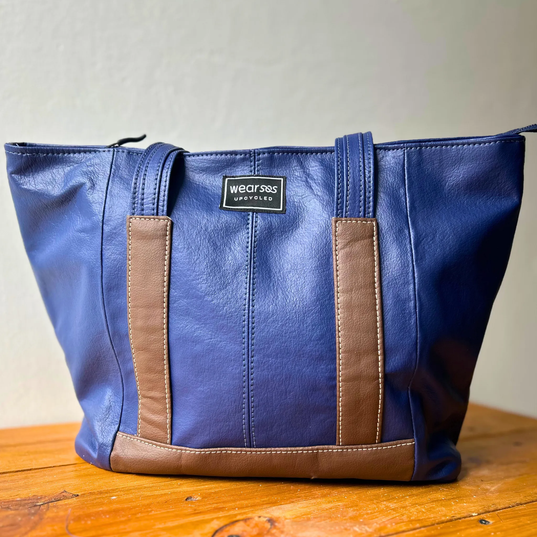 Pineapple Leather Tote - Multicolor