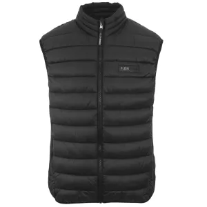 Plein Sport Patch Logo Black Gilet Jacket