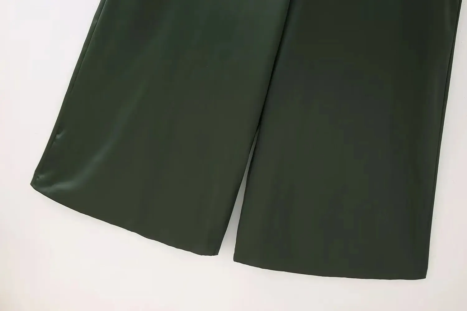 Pre Order:  Green Classic Top and Pants Set