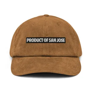 PRODUCT OF SAN JOSE Corduroy hat