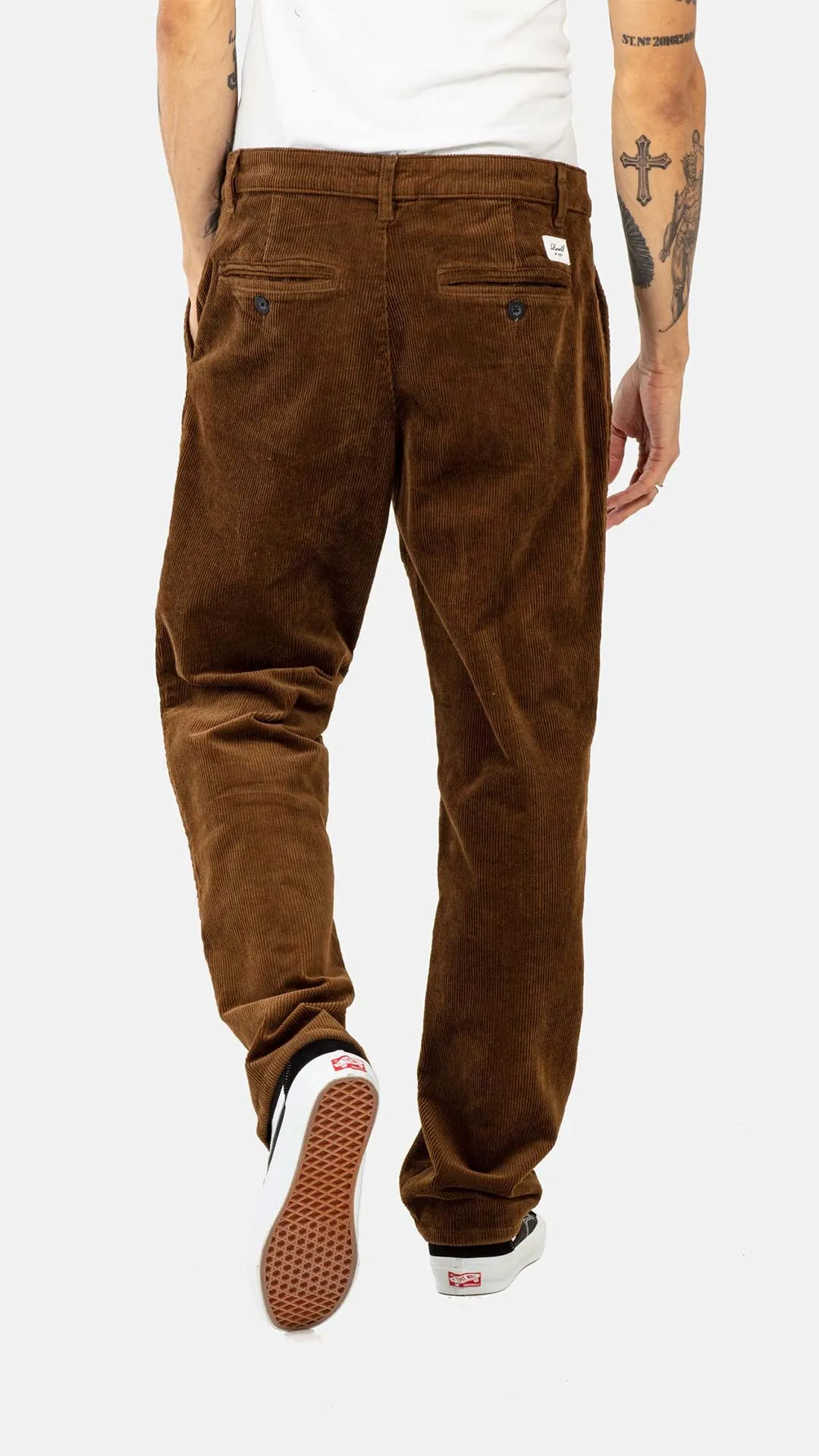 Regular Flex Chino - Brown Corduroy
