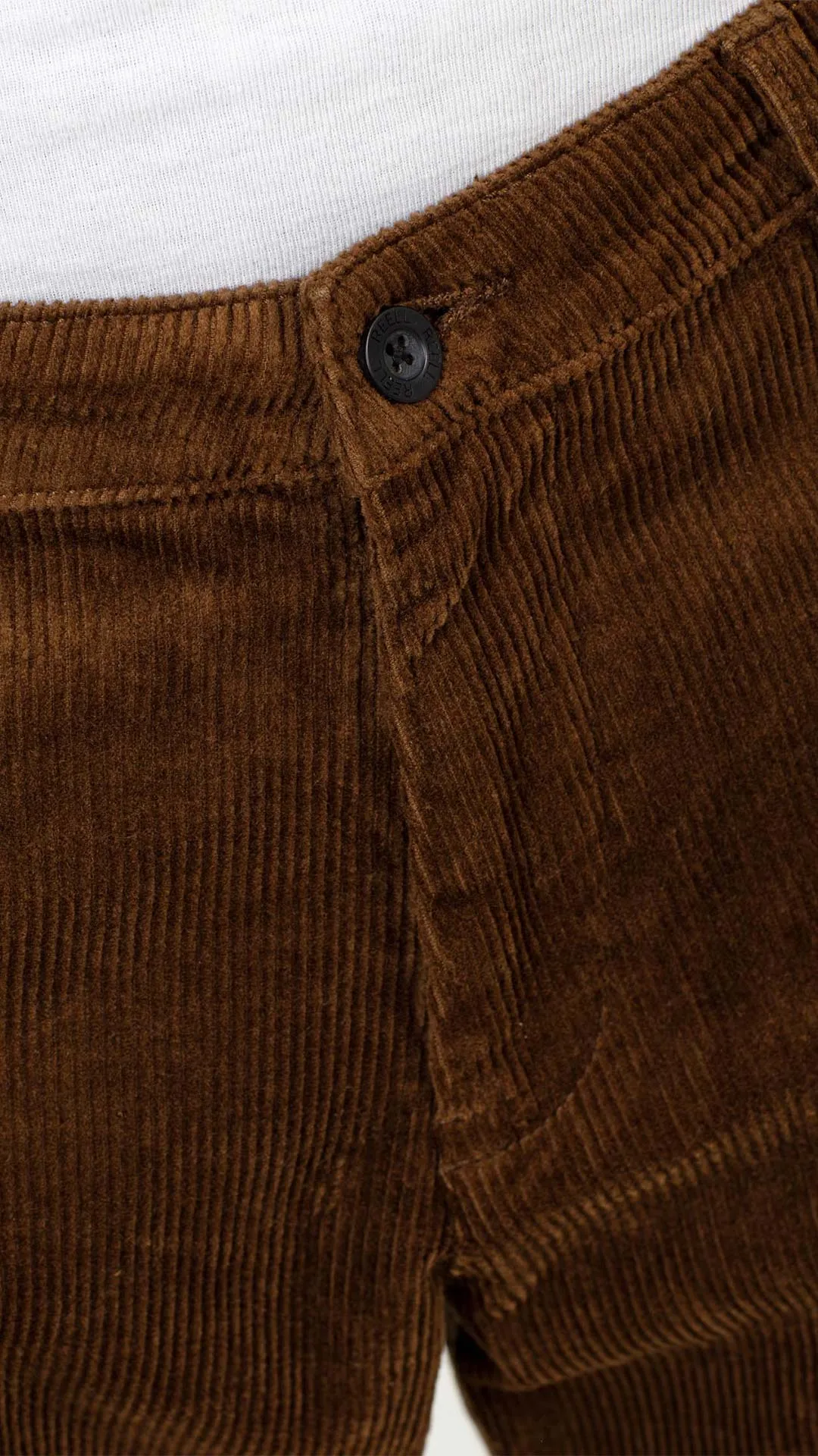 Regular Flex Chino - Brown Corduroy
