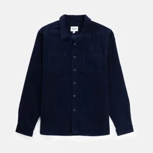 Rhythm Corduroy LS Shirt - Navy