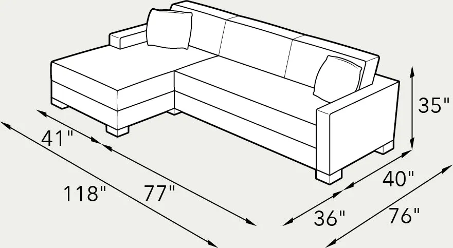 Sausalito Reversible Chaise