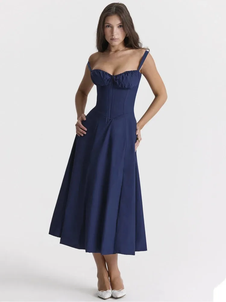 Selena Corset Midi Dress