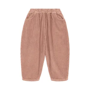 [STUDIO BOHEME] CORDUROY CARROT PANTS / ROSE MAHO