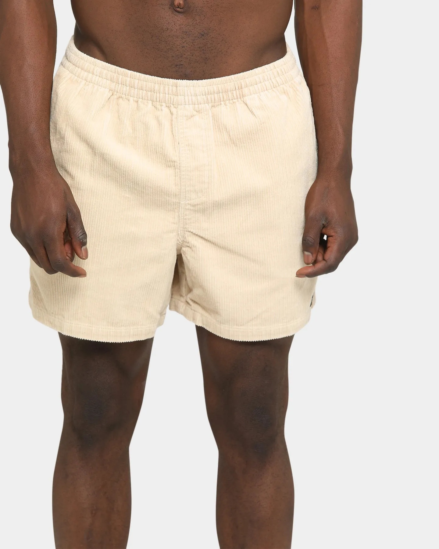 Stussy Cord Big Beachshort White Sand