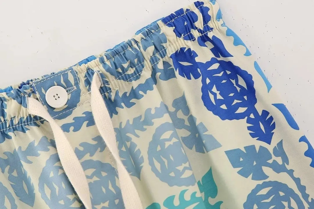 TEEK - Printed Blue Hue Set