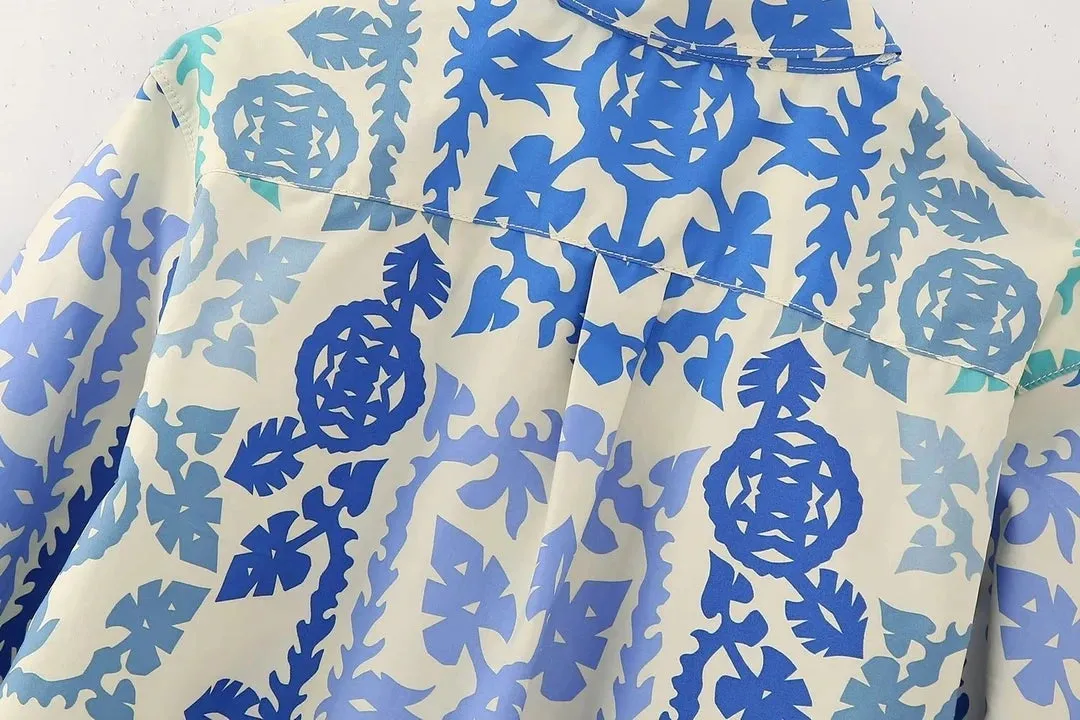 TEEK - Printed Blue Hue Set