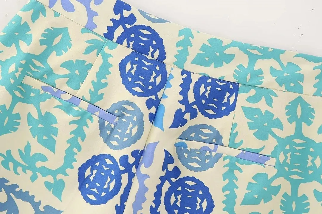 TEEK - Printed Blue Hue Set