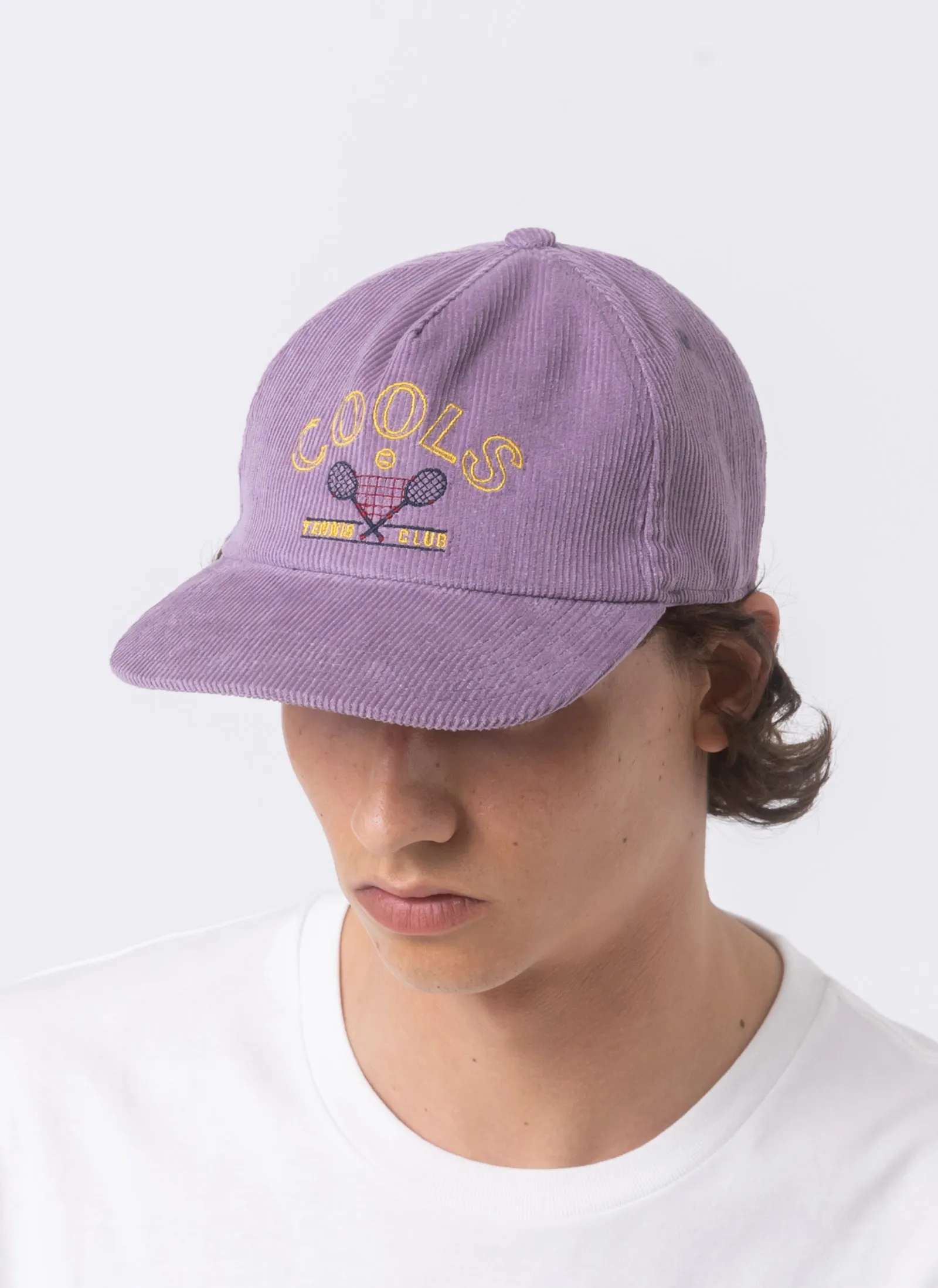 Tennis Cap Lilac Cord