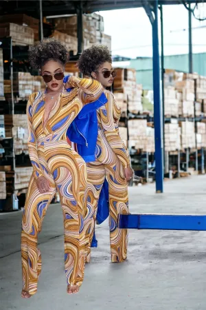 That “Twist” Flare Jumper