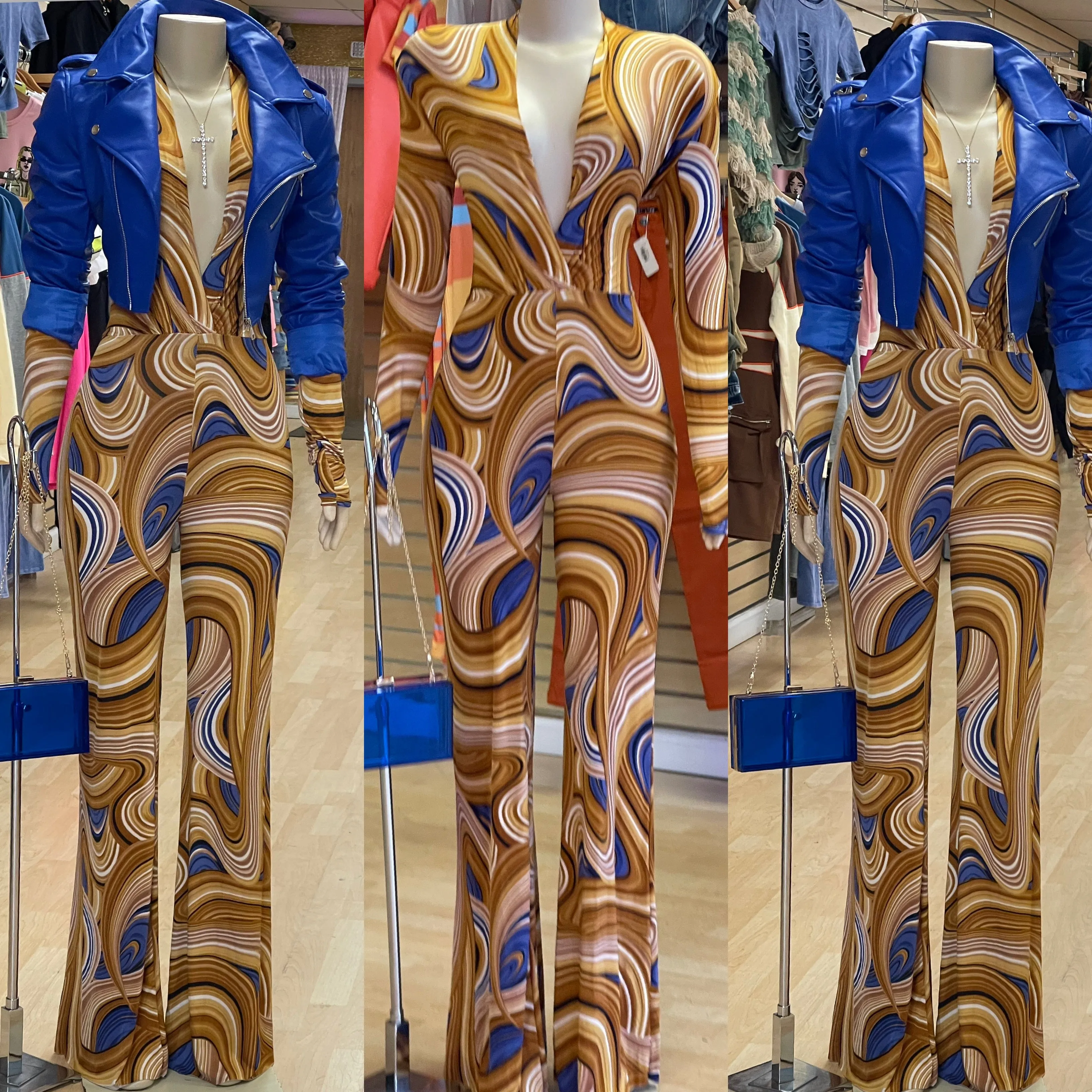 That “Twist” Flare Jumper